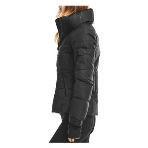 SAM. Freestyle down jacket in matte black